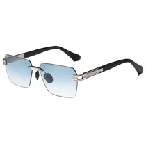 Óculos Kingseven Masculino N722 Rimless Gradient/Blue