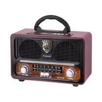 Radio Ecopower EP-F213B - AM/ FM/ SW - USB/ Aux/ SD - Bluetooth - com Controle - Amarelo