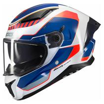 Capacete Axxis Panther SV Gale C7 - Fechado - Tamanho L - com Oculos Internos - Gloss Blue