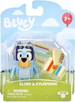 Boneco Bluey & Xylophone Moose - 17347