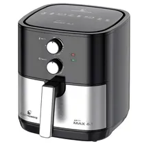 Fritadeira Elétrica Electrobras Max 6.1 EBAF-61-B 1900 Watts 220 - 240V ~ 50/60HZ - Preta/Prata