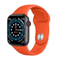 Relogio Smartwatch S10 Mini Watch 10 com Bluetooth / 3 Pulseiras - Laranja
