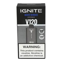 Ignite Vaper Desechable V120 Black 12000 Puffs Mixed Berries