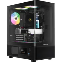 Gabinete Gamer Gamdias Atlas E2 CG Argb Mid Tower - Preto (1 Ano de Garantia No Brasil)