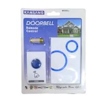 Campainha Sem Fio Doorbell Kamsang S1993 - Branco/Azul