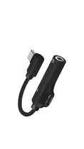 Cable Adap Sate USB-C (M) A Audio 3.5MM (H) AL-07 + Charge 10W