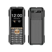 Celular Blulory M10 / Tela 2.8" / 3 Sim Card / 3600MAH / FM / Bluetooth - Preto