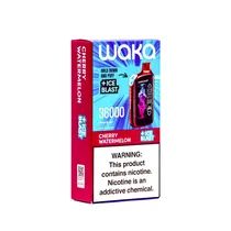 Vape Descartável Waka Blast 36000 Puffs 5% Nicotina - Cherry Watermelon