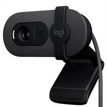 Webcam Logitech Brio 100 1080P / FHD - Cinza (960-001586)