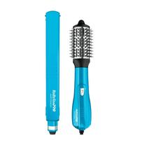 Babyliss Secador de Cabello Kit Pro Nano Titanium BNTPP44UZ Plastico Alisador: 5 Niveles Ajustables || Cepillo: 3 Nivel s/C