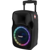 Speaker Ecopower EP-1933 8" 50 W Bluetooth - Preto