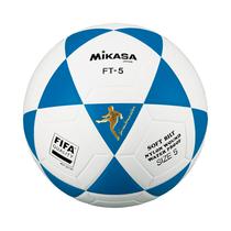 Pelota Mikasa FT-5 Blanco Con Azul