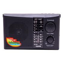 Radio Coldyir ICF-88BT / FM / AM / SW / 3 Bands / 3W / 220V ~ 50HZ - Preto