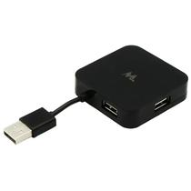 Mtek Hub HB-420 4 Puerto USB 2.0 Negro