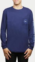 Outlet Camiseta Manga Longa Vineyard Vines 1V014163 Navy - Masculina