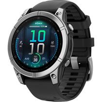 Relogio Smartwatch Garmin Fenix e 47 MM Stainless Steel - Slate Gray (010-03025-00)