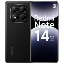 Celular Xiaomi Redmi Note 14 Pro 5G 8GB de Ram / 256GB / Tela 6.67" / Dual Sim - Midnight Preto (Global)