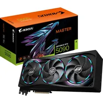 Placa de Vídeo Gigabyte Geforce RTX 5090 Master Oc Edition 32 GB GDDR7 (GV-N5090AORUS M-32GD)