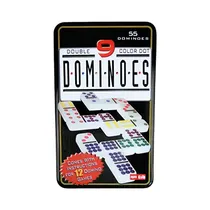 Juego de Mesa Milan Dominó Double 9 Color Dot