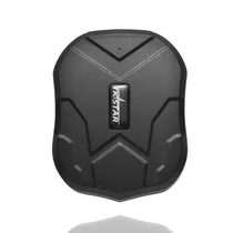 Rastreador GPS Tracker Tkstar TK905-4G / 5000MAH / 3.7V / 4G / Bateria Recarregavel / Localizador / Impermeável - Preto