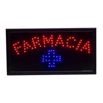 Placa LED Farmacia 48X25 CM / 220V