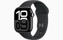 Apple Watch S10 GPS 42MM MWWF3LW/A Aliminum Case Black Sport Band M/L