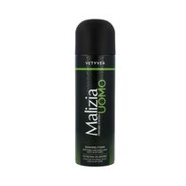 Malizia Espuma de Afeitar Uomo Vetyver Con Aloe Vera Agradable Fragancia Tiene Un Efecto Calmante Y Emo s/C