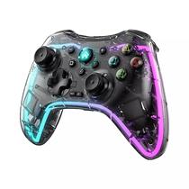 Controle Sem Fio Lehuai Wireless Gaming LH-3 / RGB / Ios / Android / PS4 / PS3 - Transparente