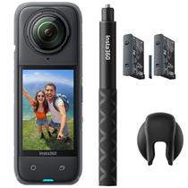 Filmadora INSTA360 X4 Kit Travel Bundle Cinsabma 85CM Self/Lens Cap/2 Bateria