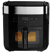 Fritadeira Elétrica + Grill Quanta QTFEG550 5.5 Litros 1.500 Watts 220V ~ 50HZ - Preta/Prata