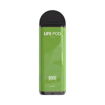 Vape Descartável Life Pod Eco Pro Cartridge 8000 Puffs - Menthol