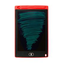 Lousa Magica LCD Xtrad XZB-01 - para Desenhar - Monocromatica - 8.5 - Vermelho