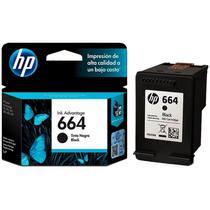 Cartucho de Tinta HP 664 F6V29AL 664 - Preto