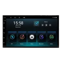 Central Multimidia Automotivo Adak PLAY-2732-A / Tela 7" / 2GB / 32GB / GPS / FM / Bluetooth / Wifi - Preto
