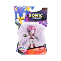 Figura Coleccionable Jakks Pacific Sonic Prime Rusty Rose New Yoke City 41420