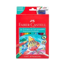 Ecolápices de Color Acuarela Faber Castell Watercolour 120236EX 36 Unidades