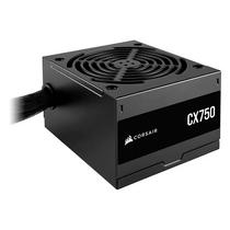 Fonte Corsair CX750 CP-9020279-BR ATX 750W 80 Plus Bronze PFC Ativo Bivolt - Preto