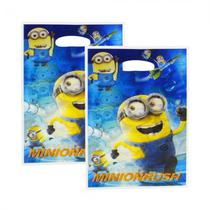 Sacolinha para Aniversario Minions 10 Unidades