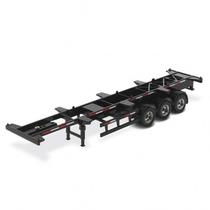 Carreta Diecast Masters - 20" Skeletal Trailer With Drop Landing Gear - Escala 1/50 (91024)