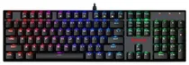 Teclado Gaming Redragon K551RGB-1 Mitra USB Preto (Inglês - com Fio)