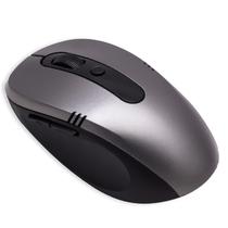 Mouse Dpi Sem Fio Wireless 7140 2.4GHZ / 1600 Dpi / 10 Metros de Alcance - Cinza/Preto