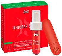 Kit Calda Picante + Vibrador Intt Deborah Secco Frutas Vermelhas - 11G