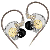 KZ Edx Lite Fone In-Ear Sem Microfone – Transparente