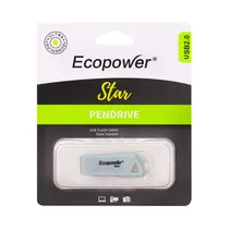 Pendrive Ecopower Star 16GB - Verde