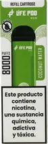 Vape Descartável Life Pod - Coconut Water - 8000 Puffs