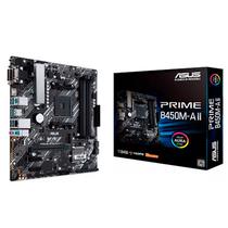 Placa Mãe Asus Prime B450M-A II Socket AM4 Chipset AMD B450 4XDDR4 Oc Micro ATX