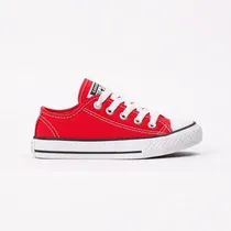Calzado Converse Infantil All Star Rojo Ox CK00020004