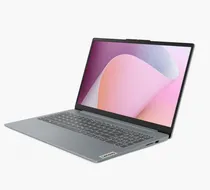 Notebook Lenovo Ideapad Slim 3 15AMN8 (82XQ00EBUS), AMD Ryzen 5 7520U 2.80HZ (4.30GHZ), 8GB Ram, 256GB SSD, Tela 15.6" Full HD Ips, Windows 11 Home, Inglês, Arctic Cinza