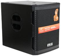 Caixa de Som BLG BW14-12WA1 12" 2000WATTS Bivolt Preto