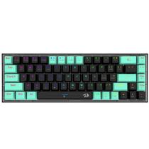 Teclado Gamer Redragon Castor K631 Pro RGB - Preto/Verde